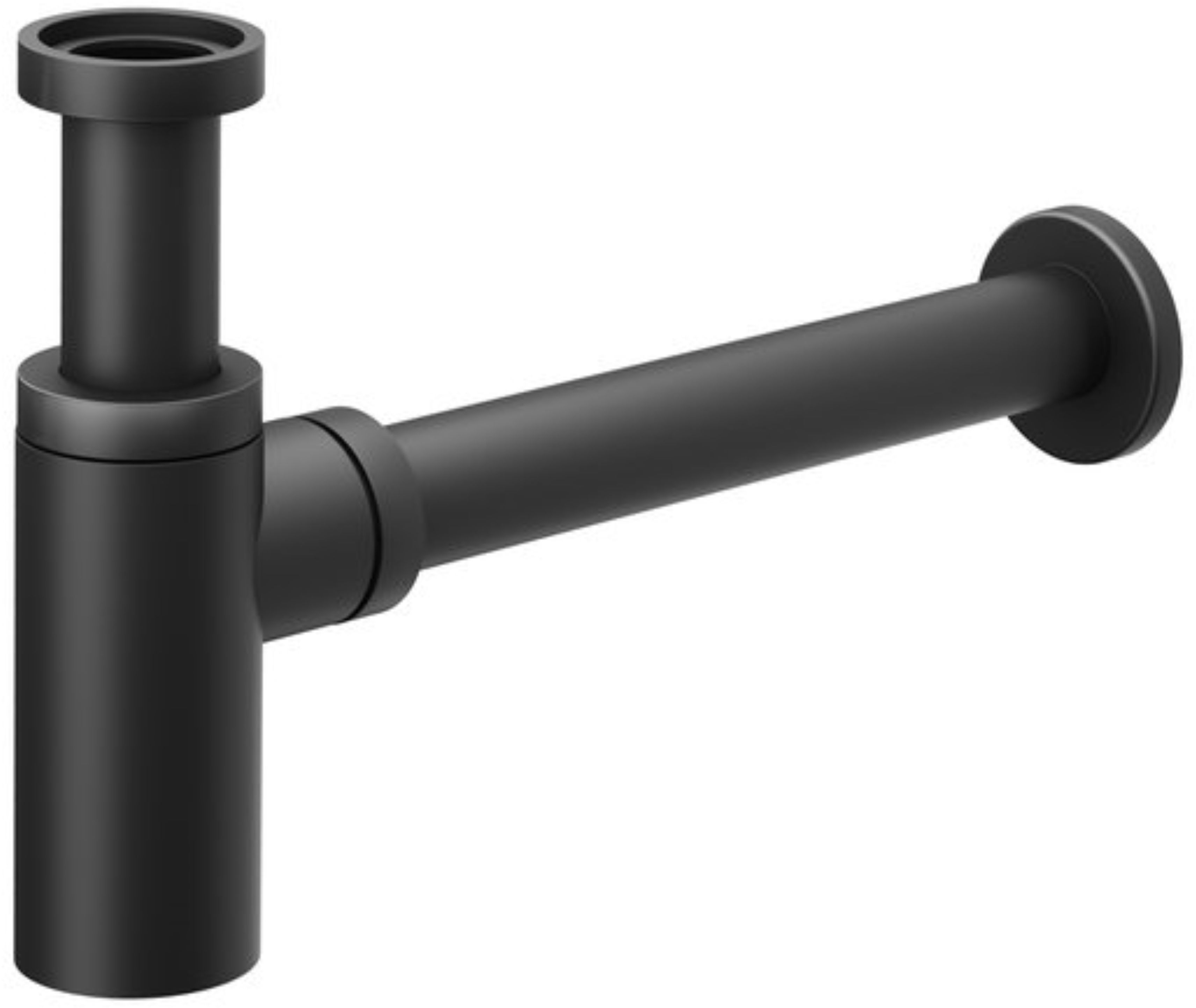 Ravak sifón de lavabo botella negro X01747