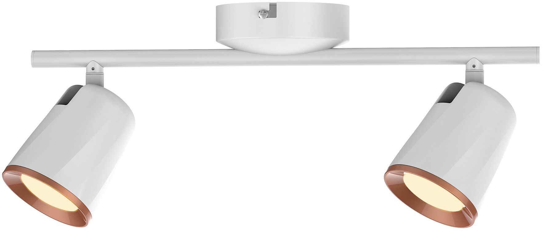 Rabalux Solange lámpara de techo 2x12 W blanco 5046