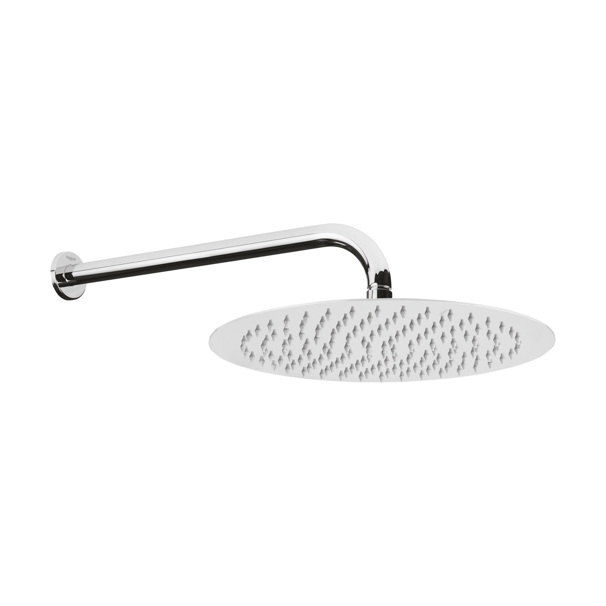 Conjunto ducha con efecto lluvia Hagser Mila HGR12000037, brazo a pared Hagser Karin HGR14000037