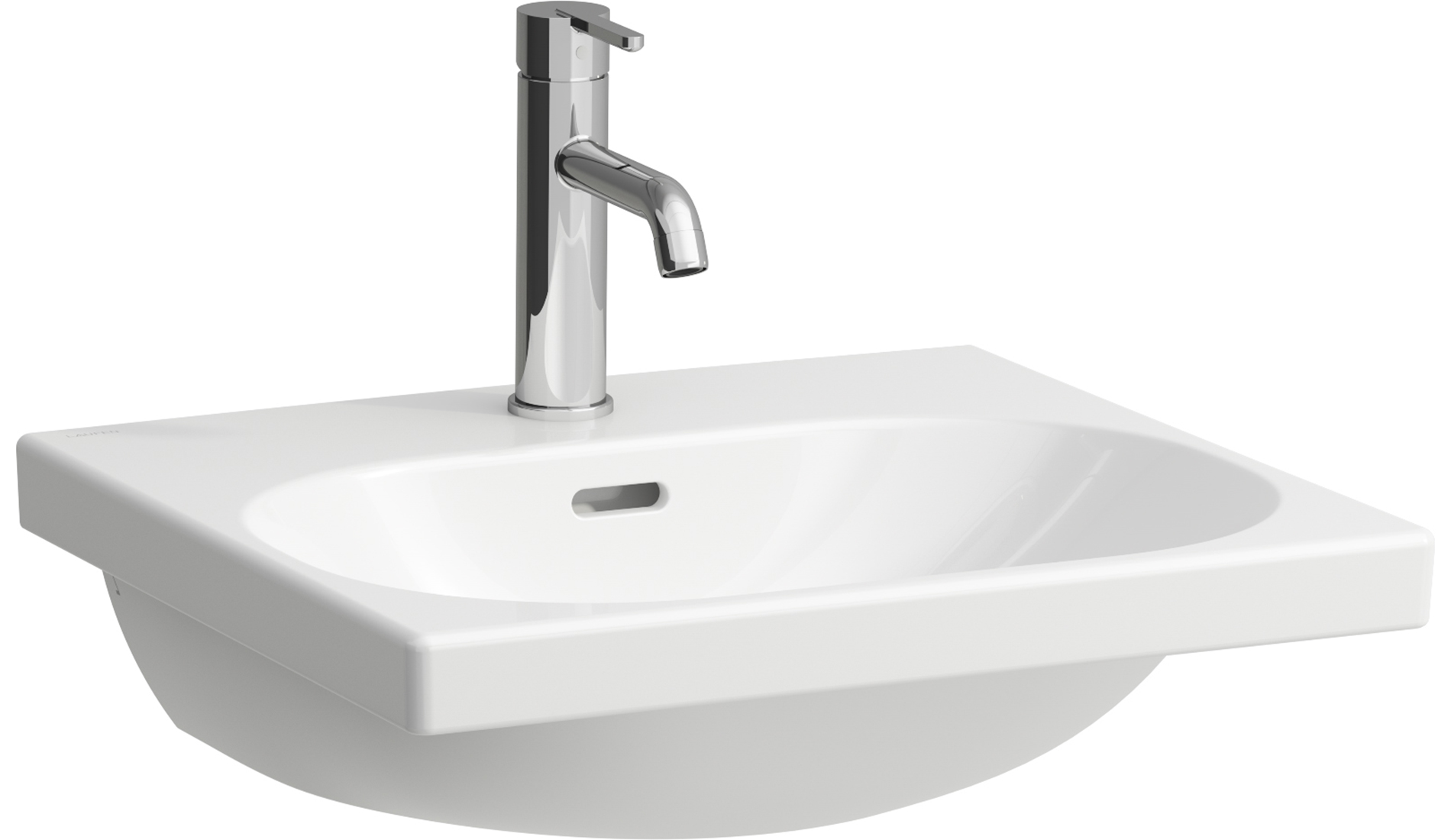 Laufen Lua umywalka 50x46 cm prostokątna ścienna biała H8100814001091