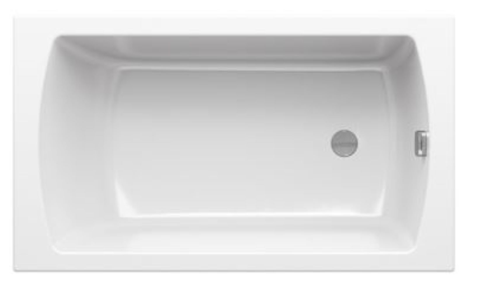 Ravak Classic II bañera rectangular 120x70 cm blanco CC11000000