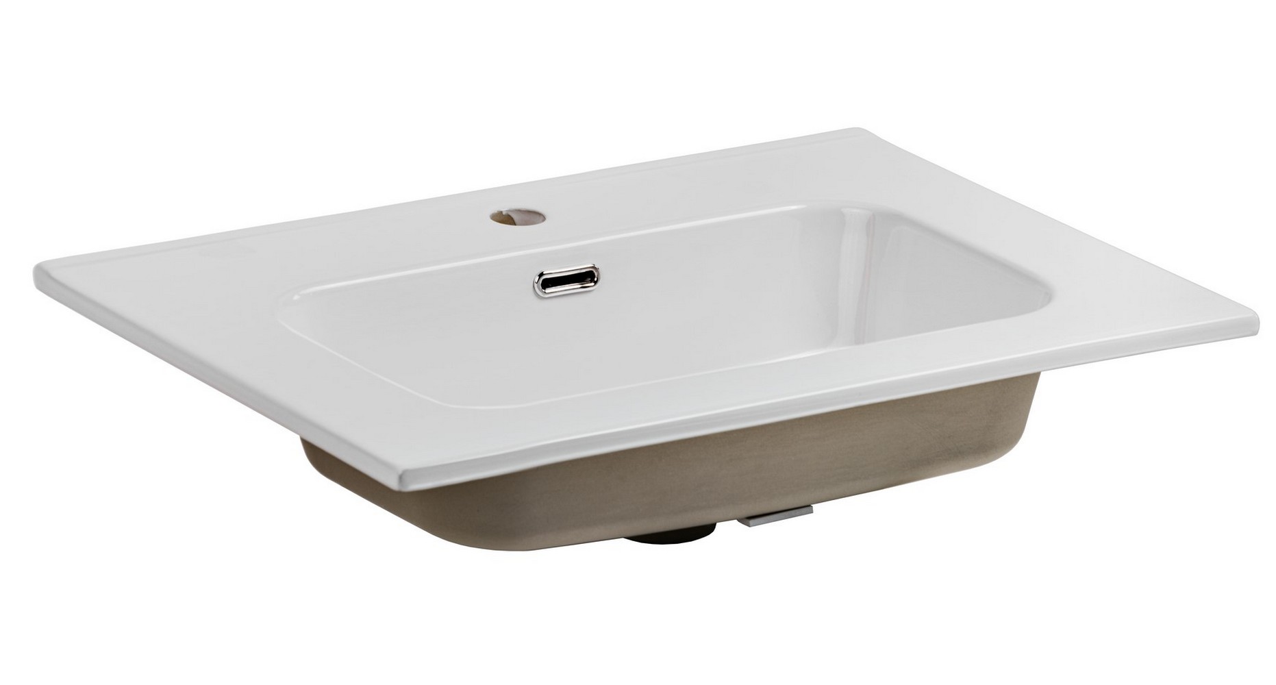 Comad Go lavabo 61x46 cm rectangular sobre encimera blanco GO60/DP-8095