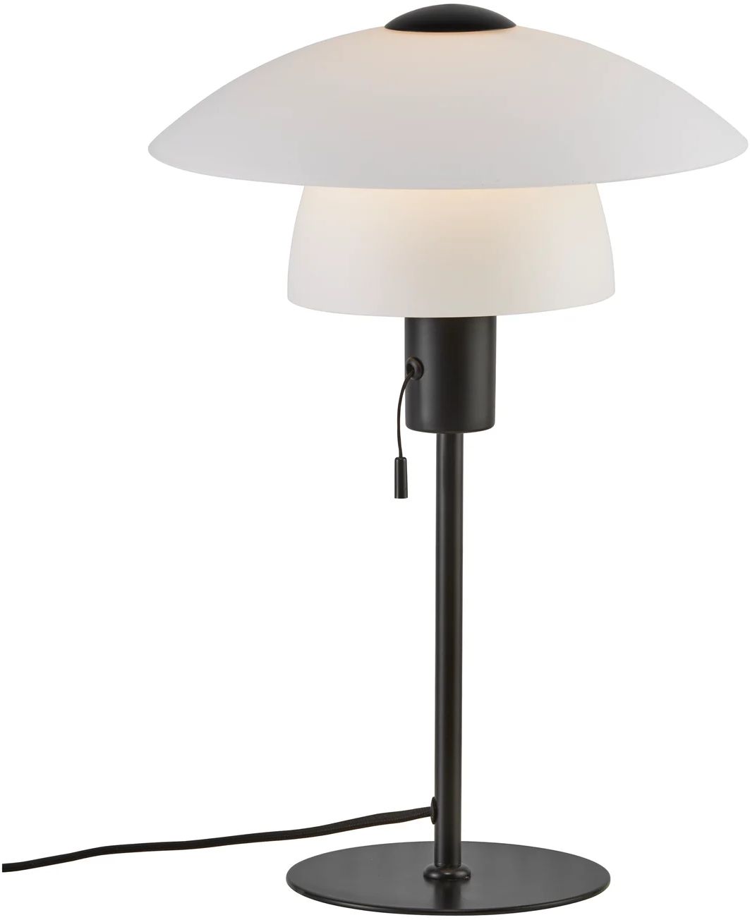 Nordlux Verona lámpara de sobremesa 1x15 W blanco-negro 2010875001
