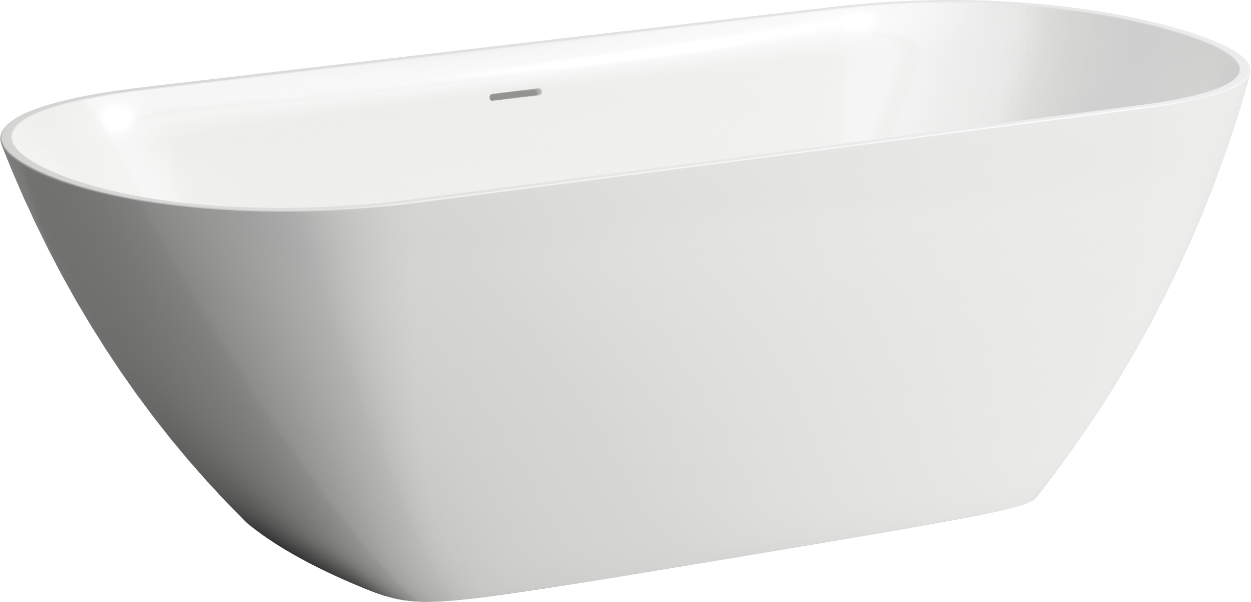 Laufen Lua bañera exenta 170x75 cm oval blanco H2200820000001