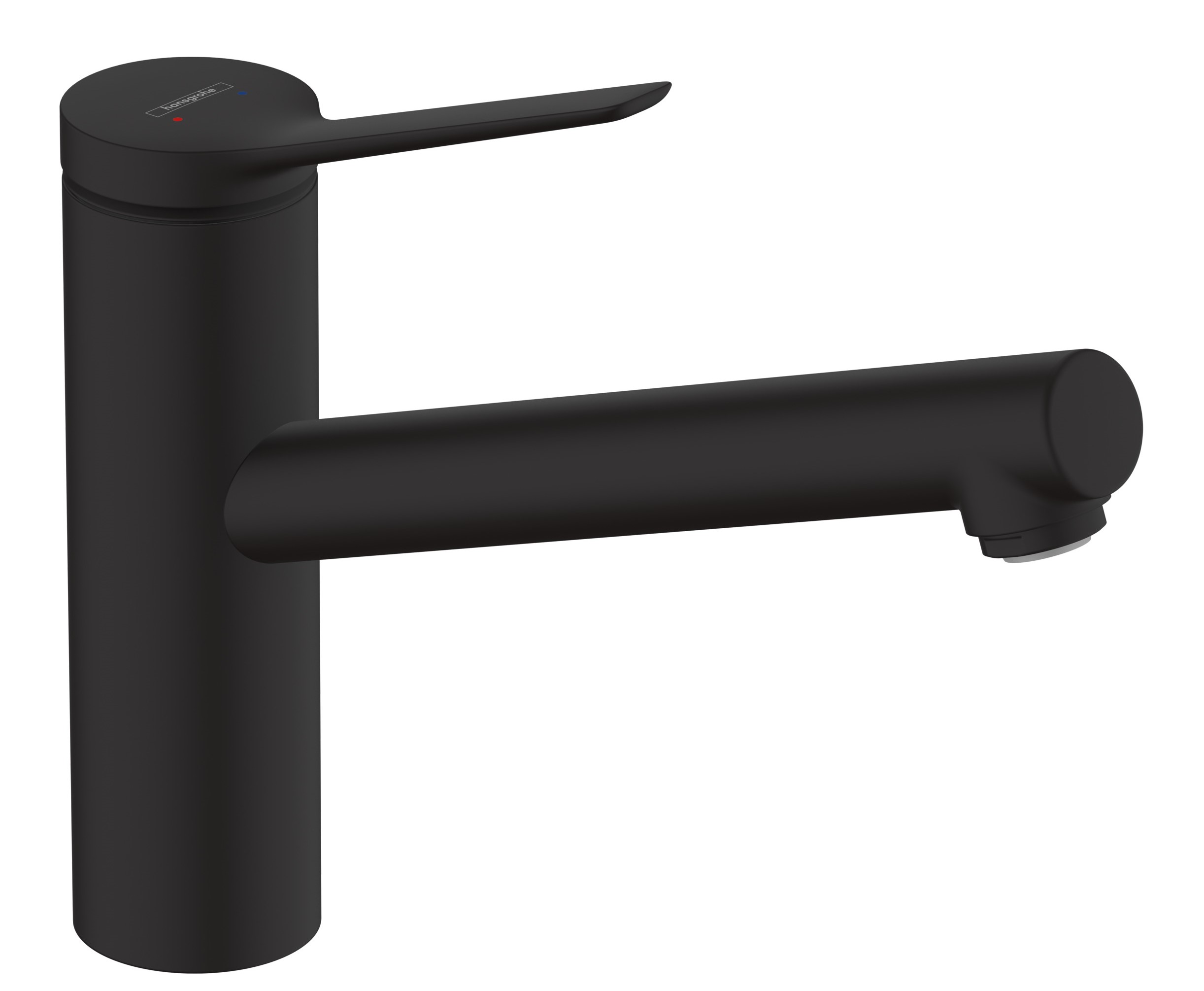 Hansgrohe Zesis M33 grifo de cocina de pie negro 74802670
