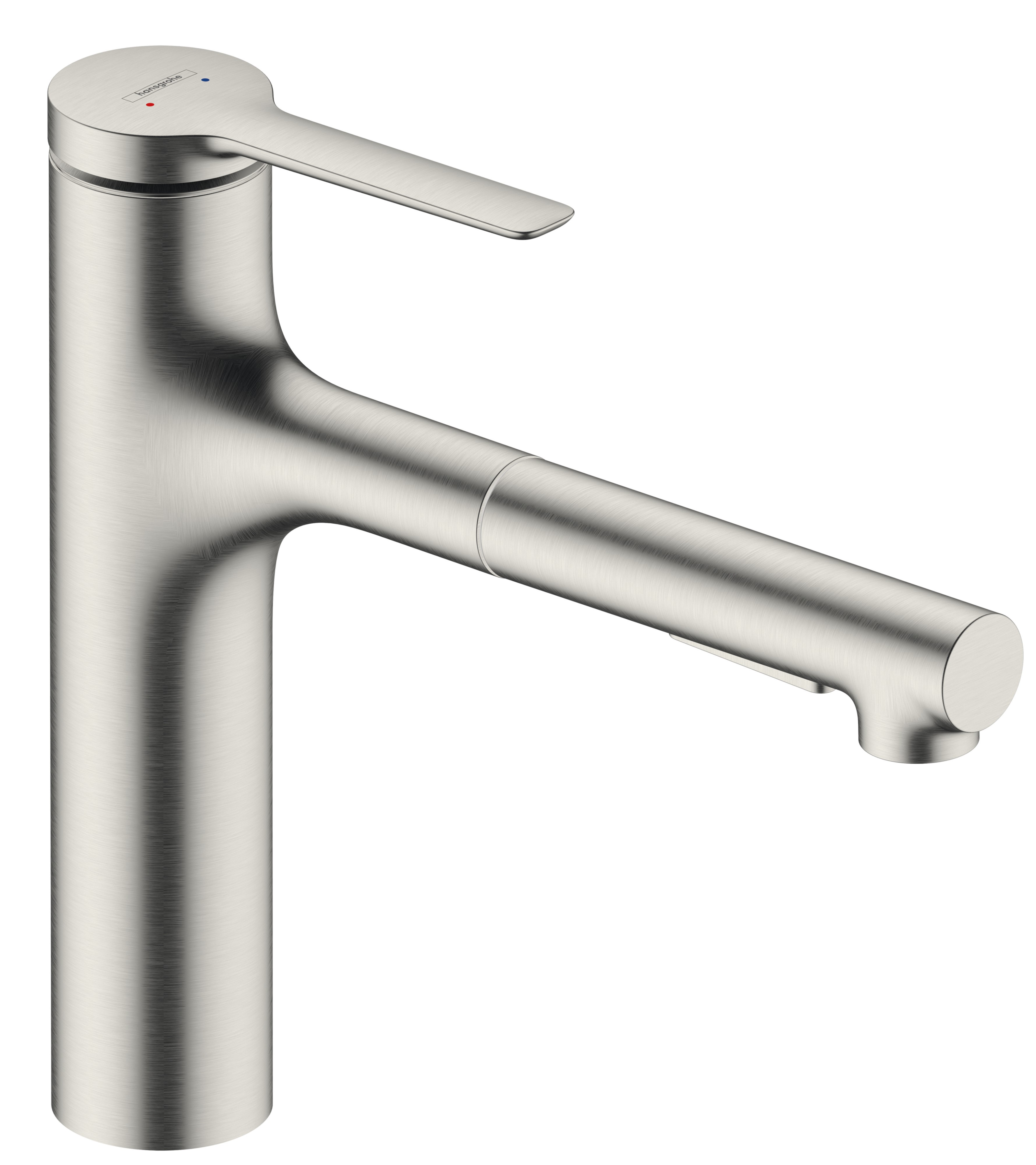 Hansgrohe Zesis M33 grifo de cocina de pie acero inoxidable 74801800