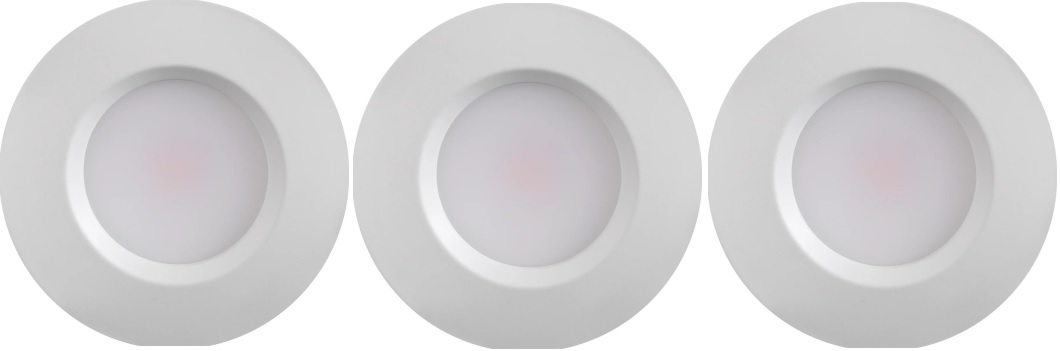 Nordlux Dorado lámpara empotrada 3x5.5 W blanco 49410101