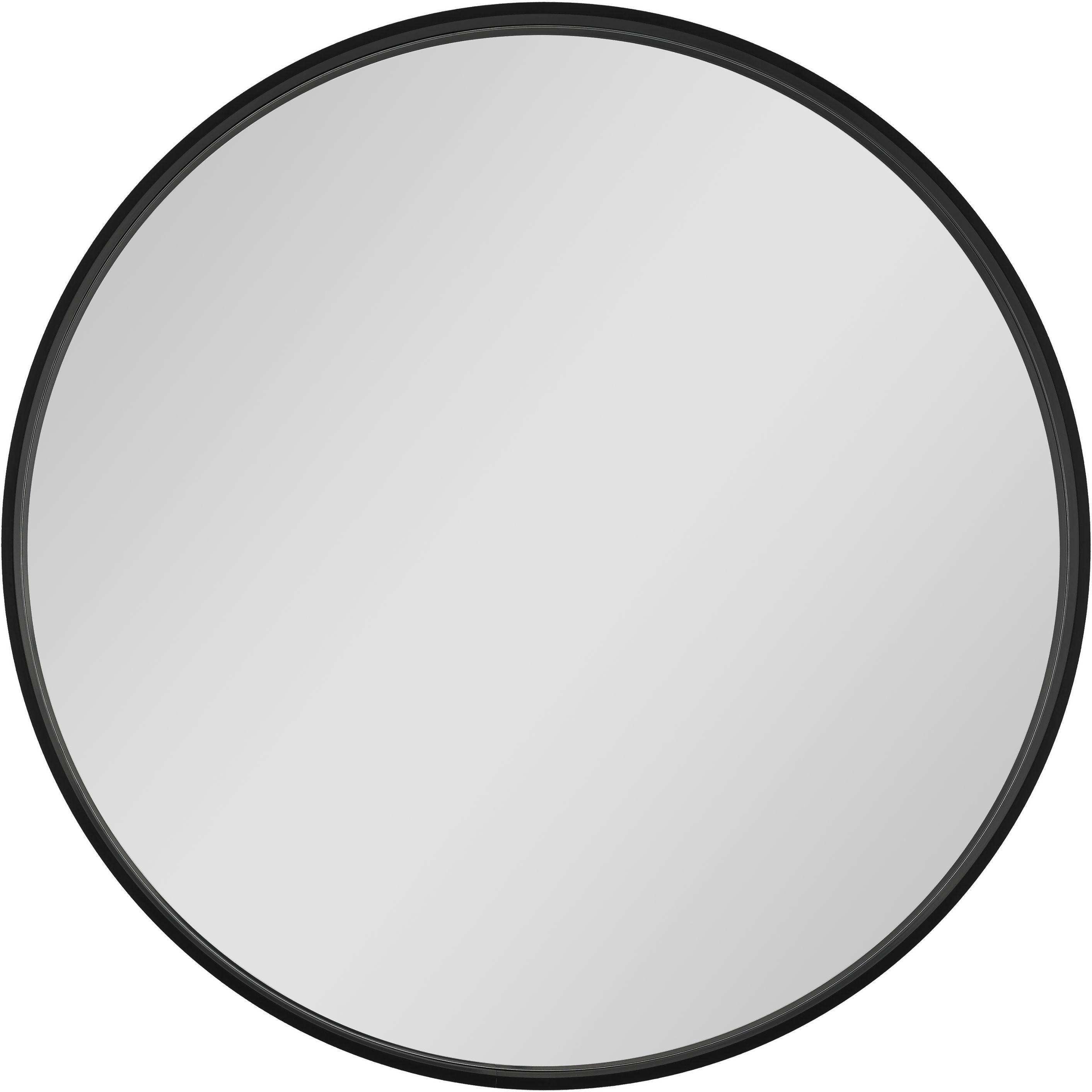 Dubiel Vitrum Oslo espejo 60x60 cm circular negro 5905241010854
