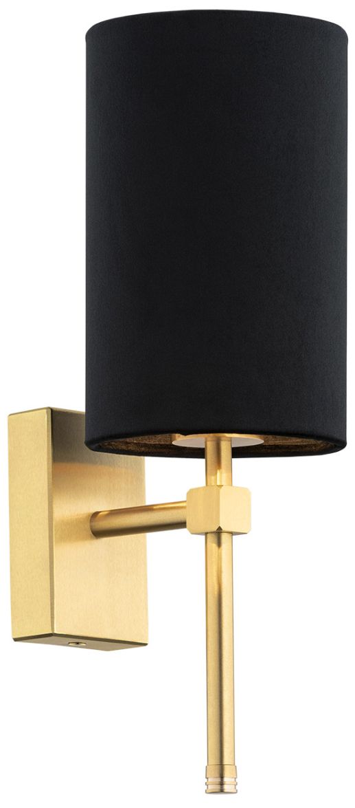 Argon Abruzzo lámpara de pared 1x7 W negro-latón 8035