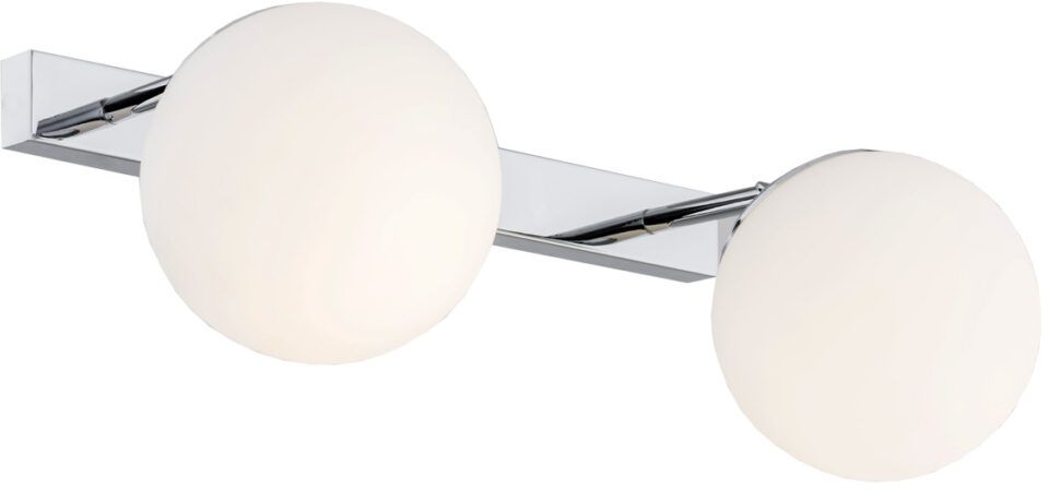 Argon Satelite lámpara de pared 2x15 W cromo-ópalo 840