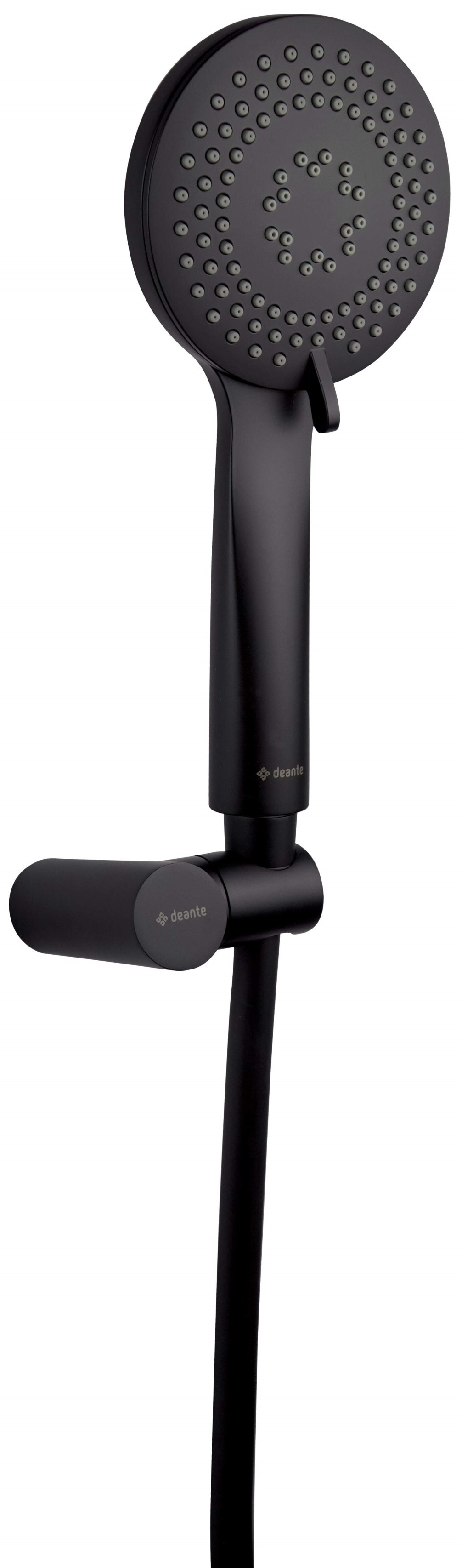 Deante Arnika conjunto de ducha a pared negro NQA_N41K