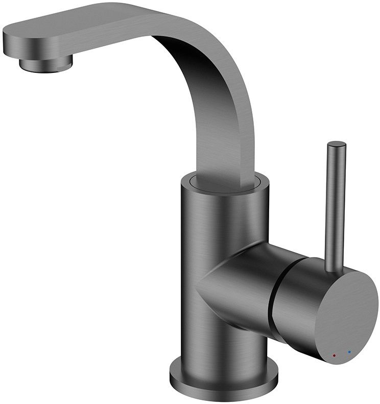 Besco Decco grifo para lavabo de pie grafito BU-DII-GR