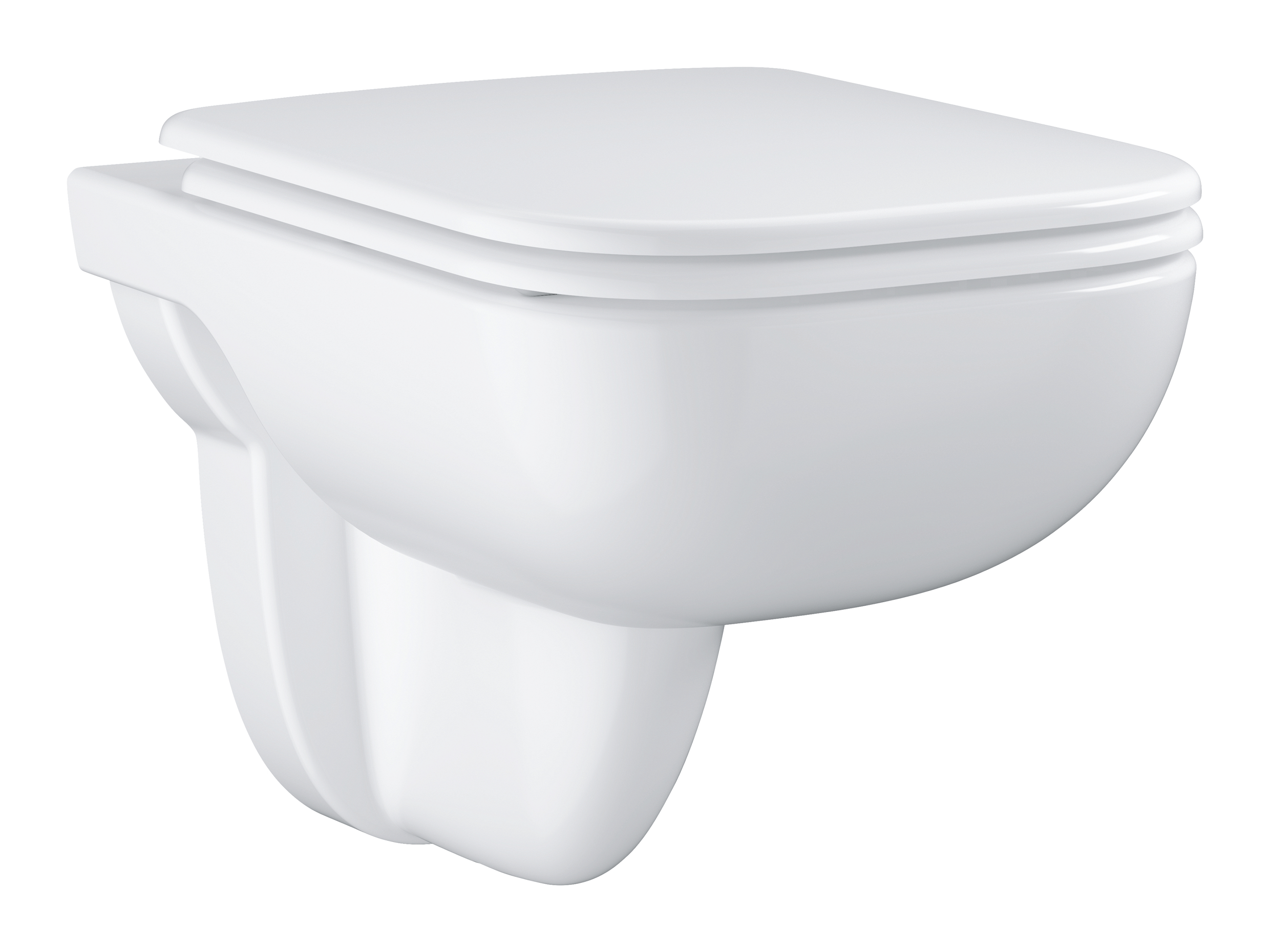 Grohe Start Edge taza de inodoro con asiento de cierre suave suspendido sin reborde blanco 39815000