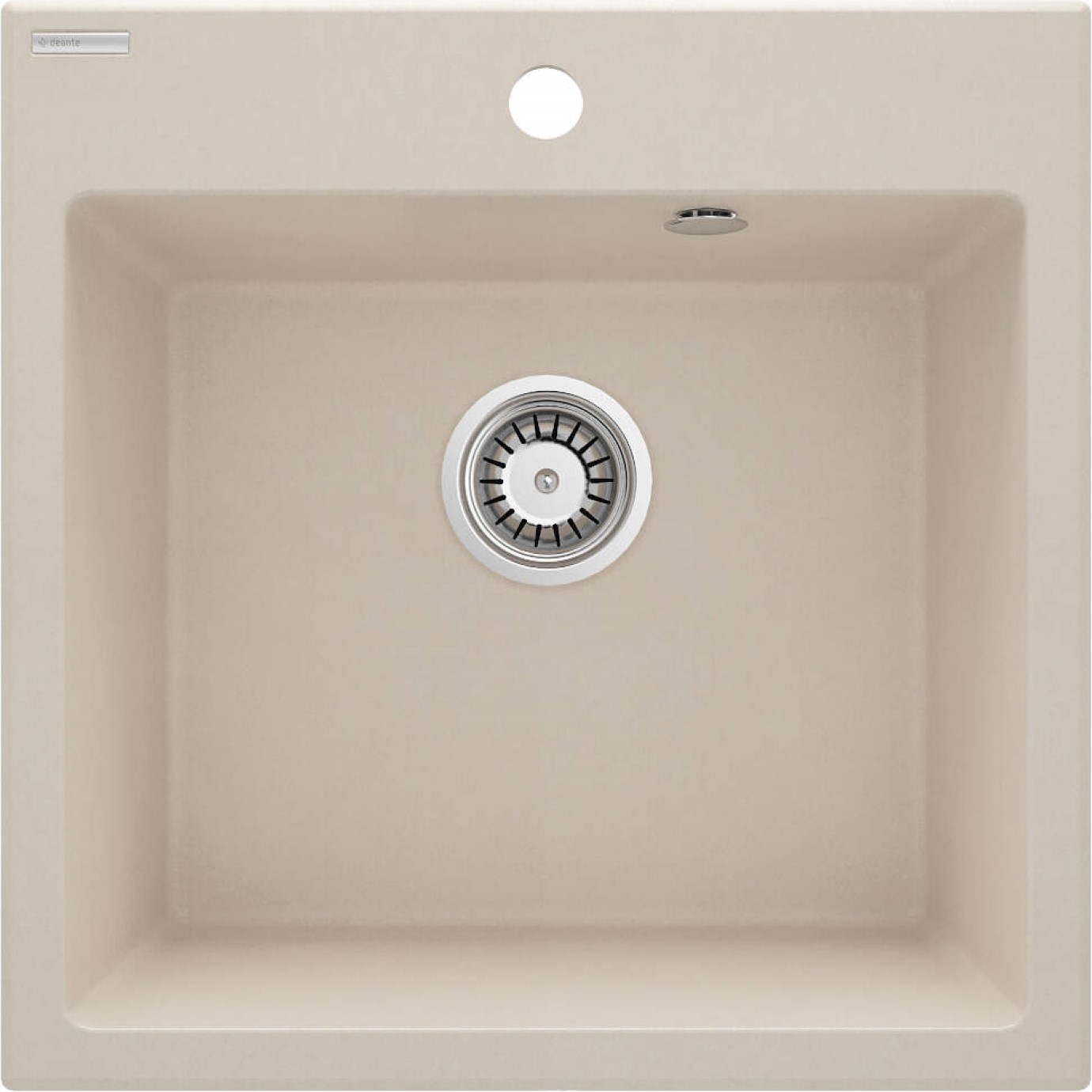 Deante Evora fregadero de granito 50x50 cm beige ZQJ_5103