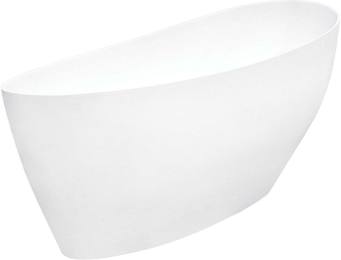 Besco Keya bañera exenta 163.5x70 cm oval blanco #WMMB-165KKB