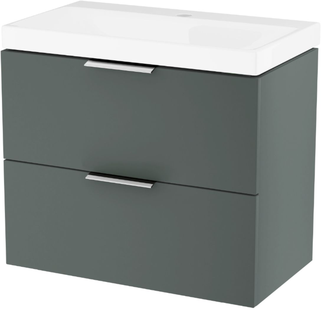 Excellent Blanko armario 65x37x58.5 cm suspendido, para lavabo verde MLEX.6301.640.GN