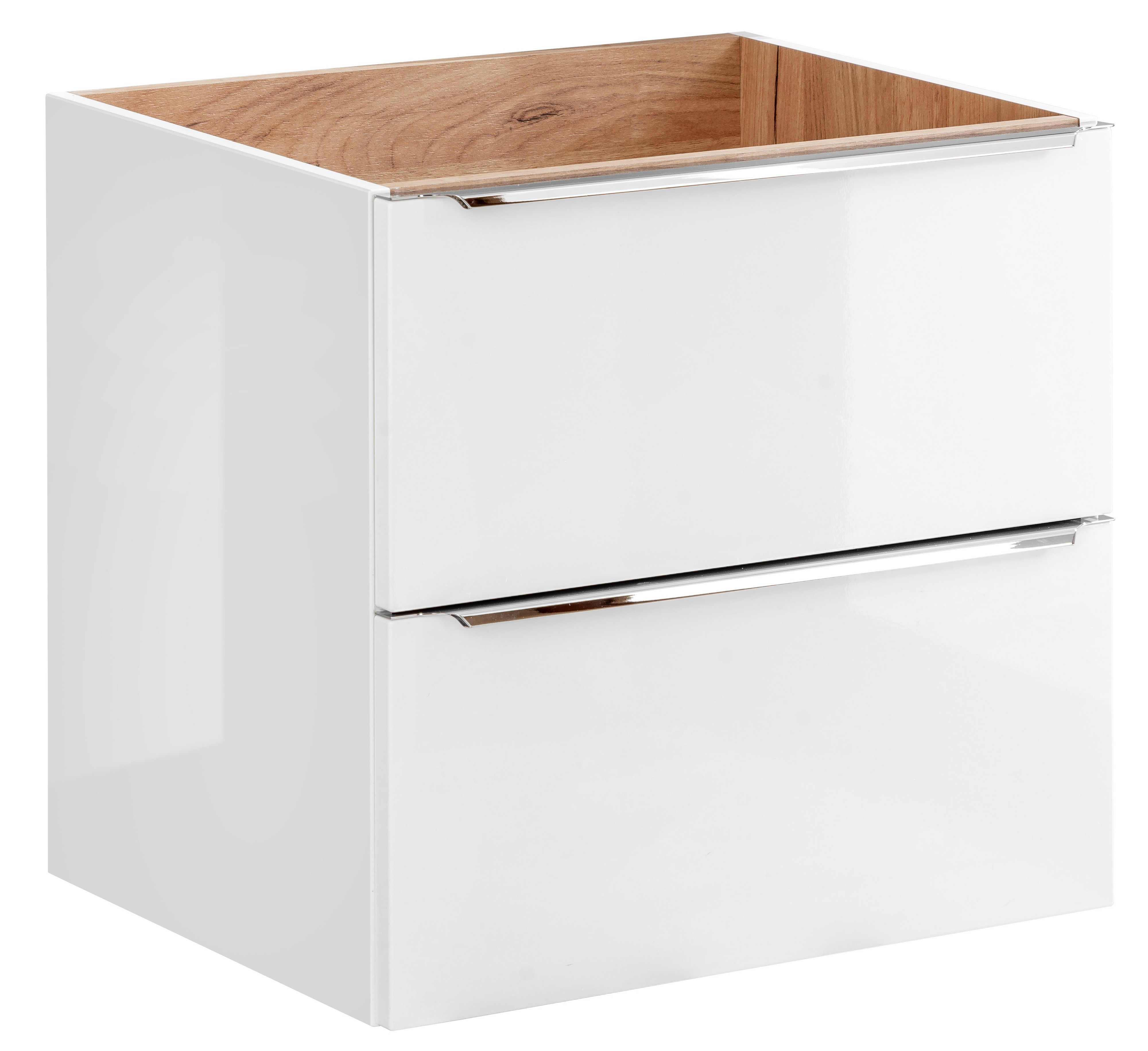 Comad Capri White armario 60x46x57 cm suspendido, para lavabo blanco-roble CAPRIWHITE820BFSC