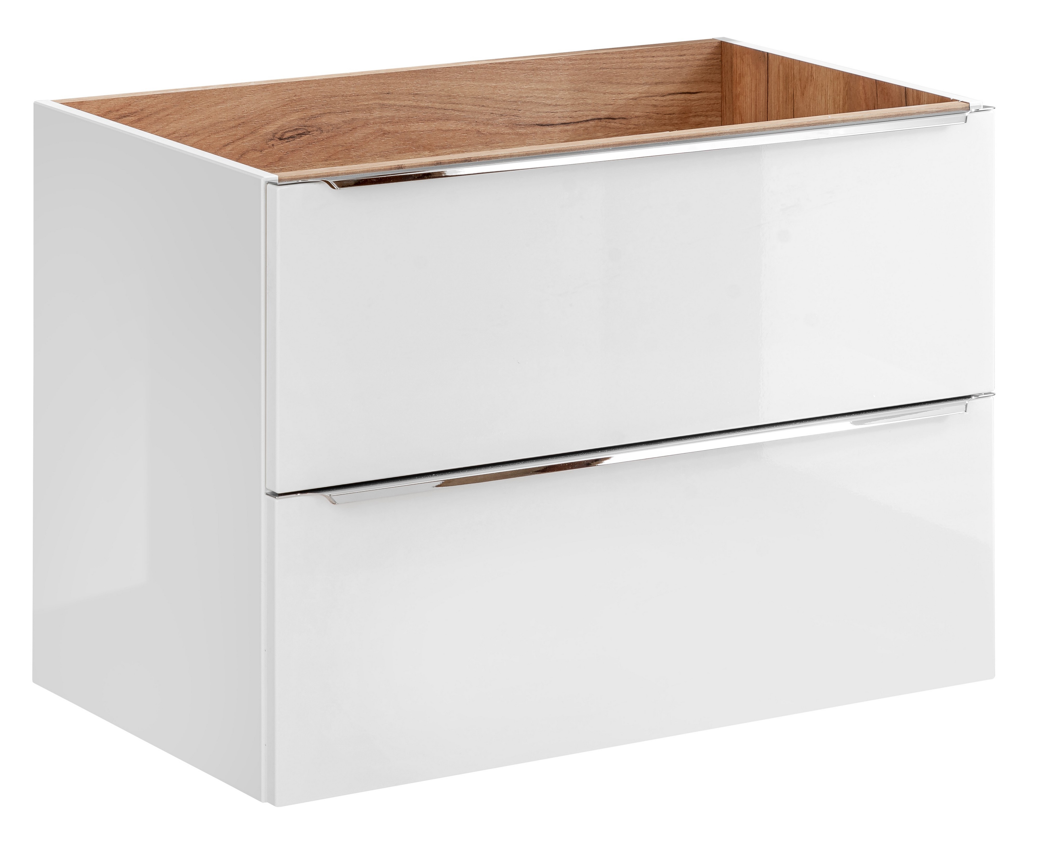 Comad Capri White armario 80x46x57 cm suspendido, para lavabo blanco-roble CAPRI WHITE 821B FSC