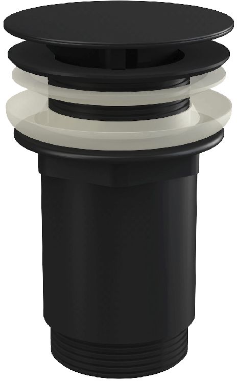 Ravak tapón para lavabo negro X01762