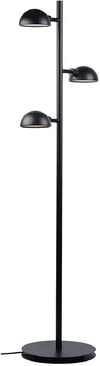 Nordlux Nomi lámpara de pie 3x8 W negro 2220194003