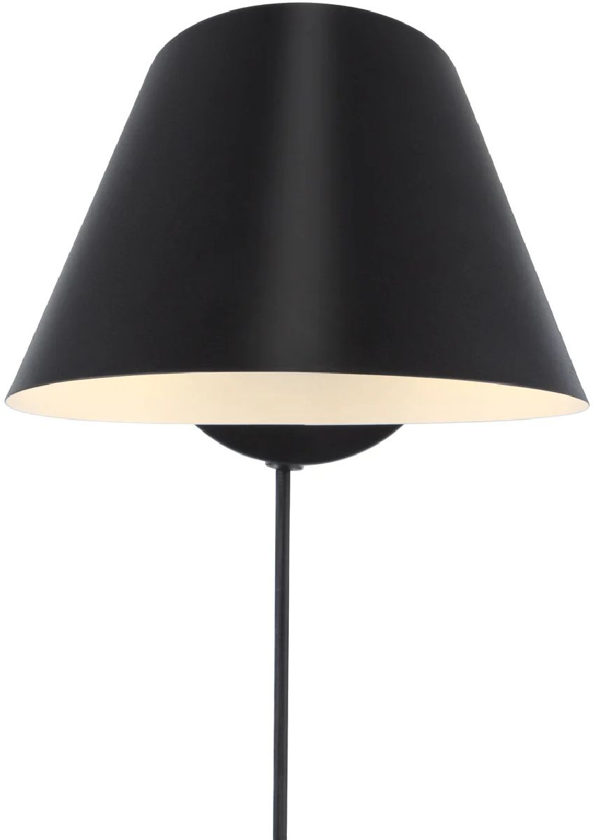 Nordlux Stay lámpara de pared 1x60 W negro 2220381003
