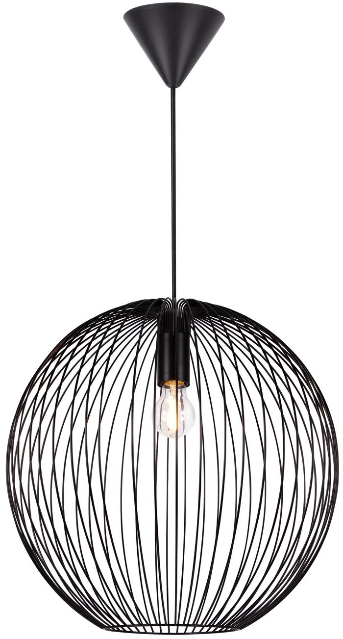 Nordlux Beroni lámpara colgante 1x60 W negro 2213323003
