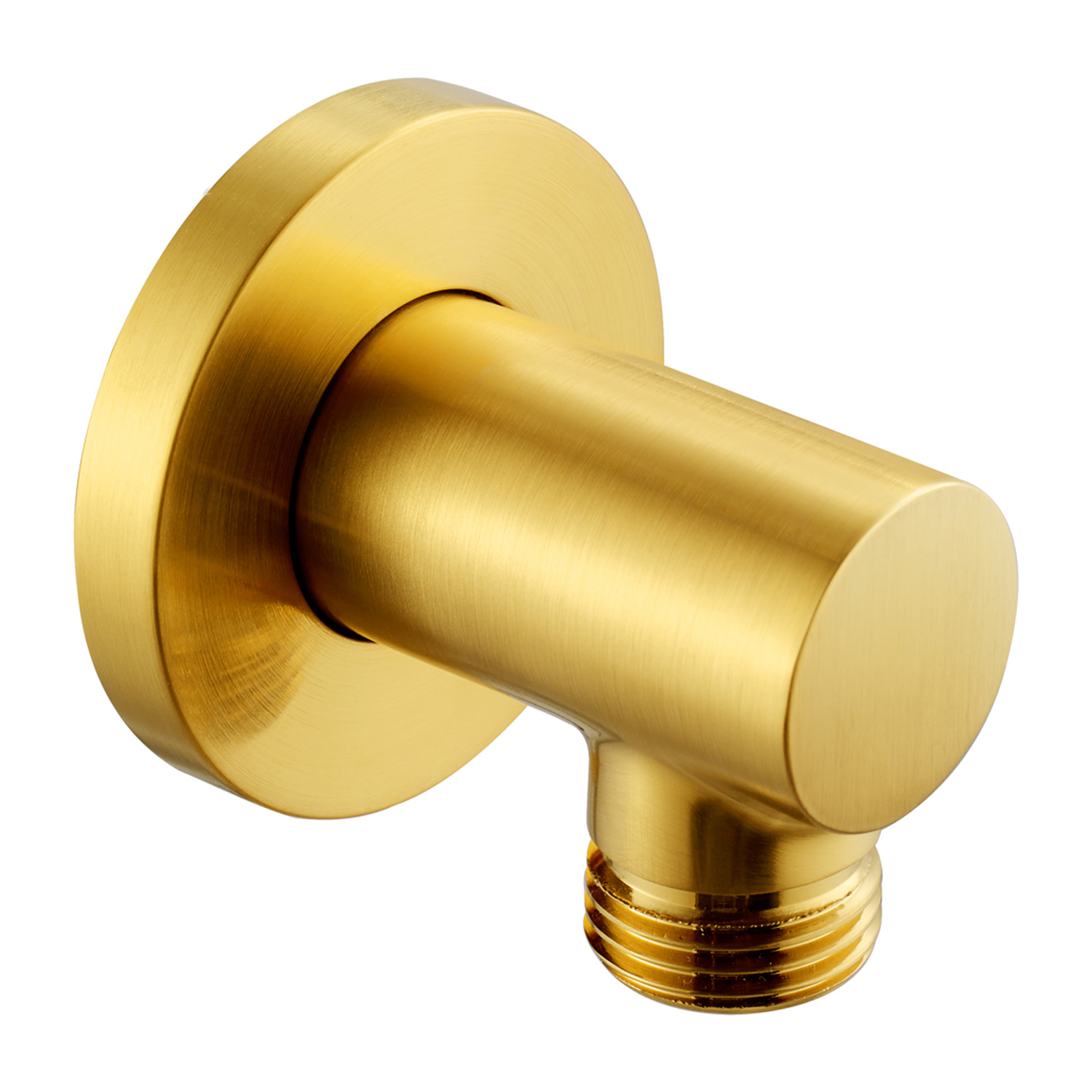 Omnires codo de conexión a pared oro S008GLB