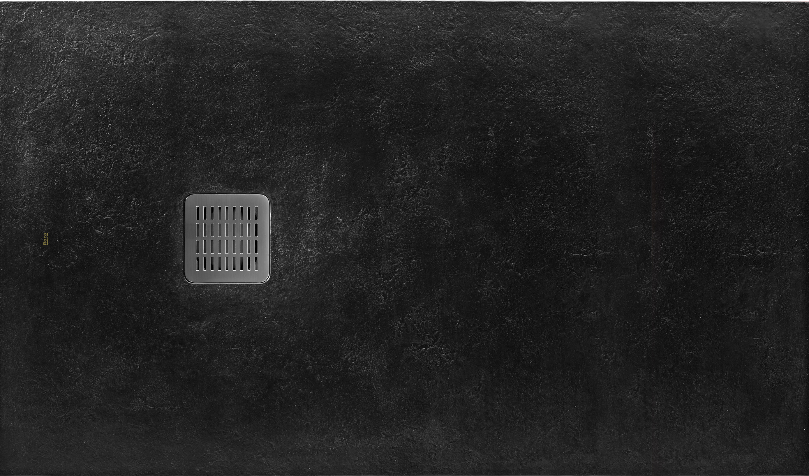 Roca Terran plato de ducha rectangular 180x70 cm negro AP1017082BC01400