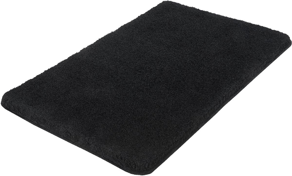 Kleine Wolke Relax alfombrilla para baño 100x60 cm rectangular negro 5405926360