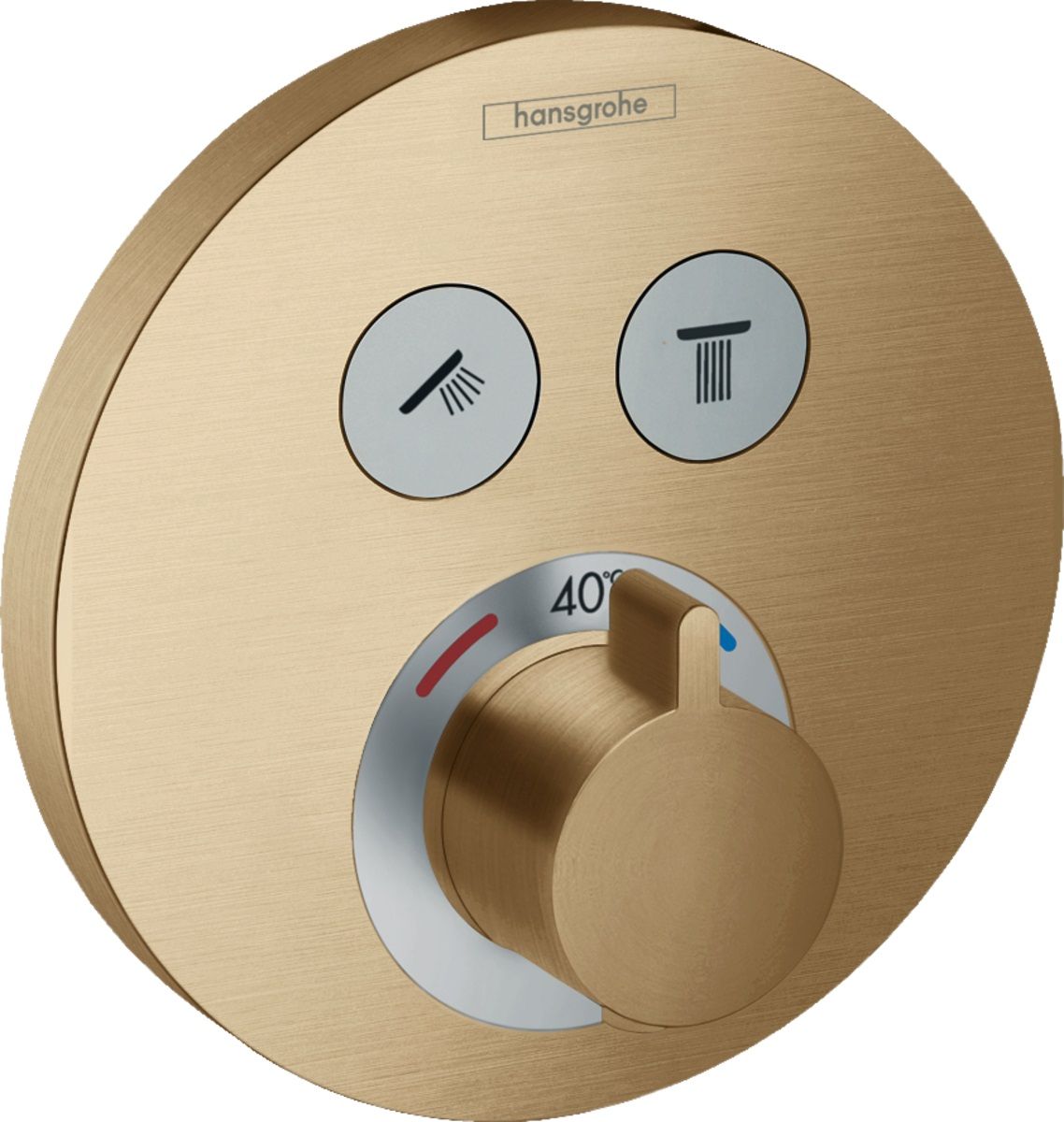 Hansgrohe ShowerSelect grifo de bañera y ducha empotrado con termostato || 15743140