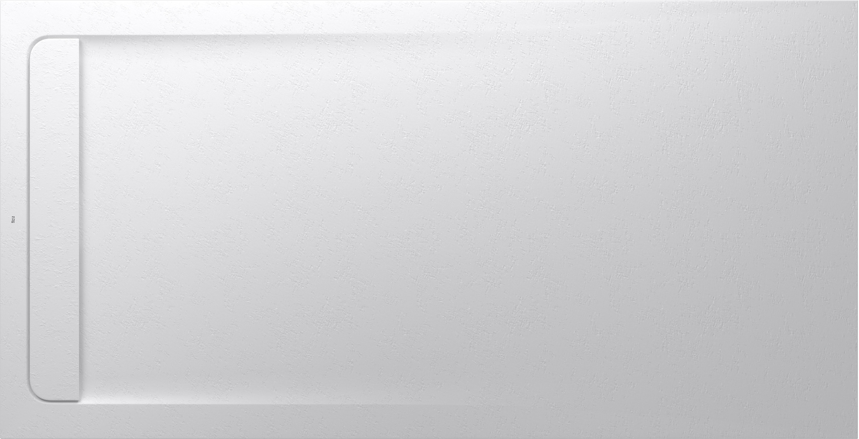 Roca Aquos plato de ducha rectangular 200x100 cm blanco AP6017D03E801100
