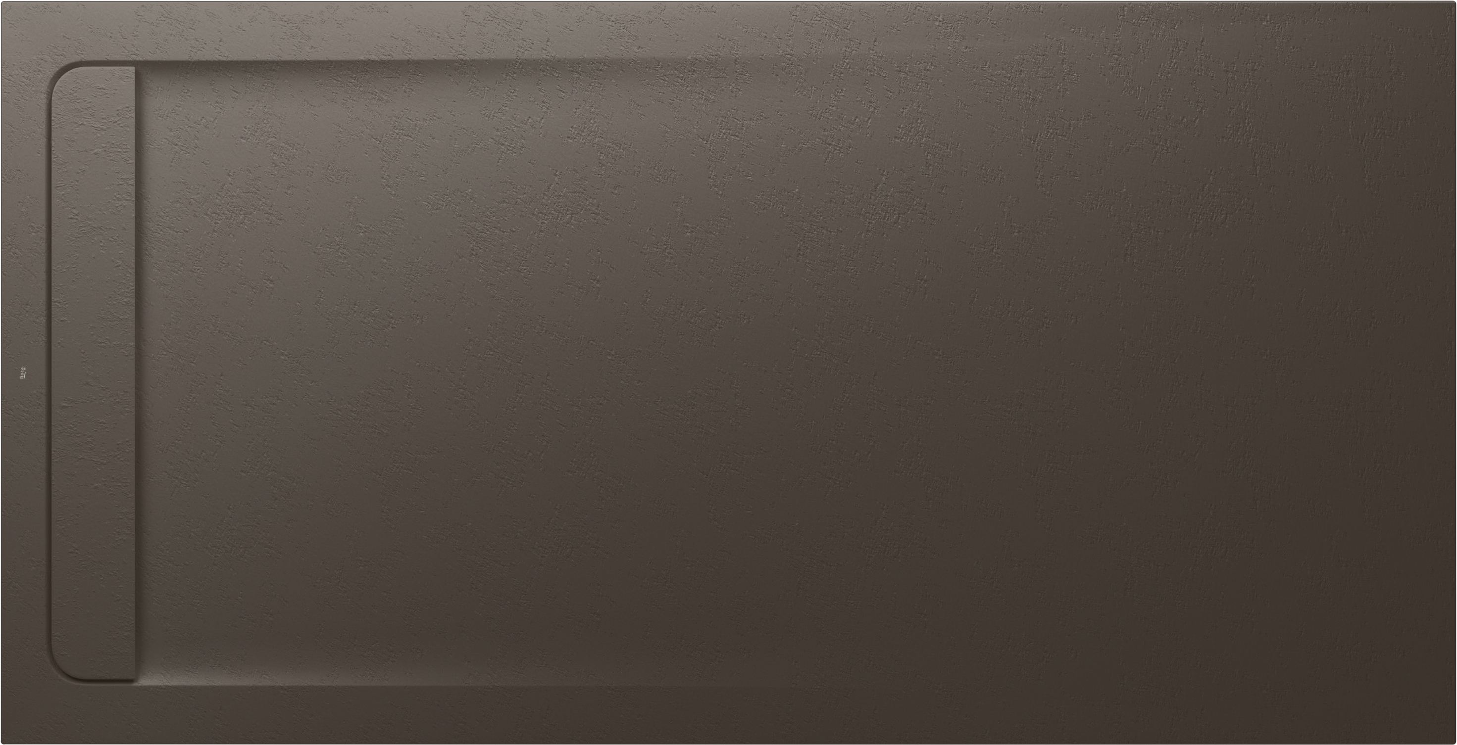 Roca Aquos plato de ducha rectangular 200x100 cm café AP6017D03E801660