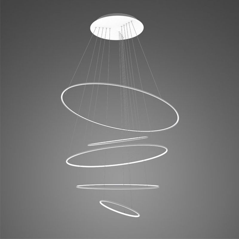Altavola Design Ledowe Okręgi lámpara colgante 5x W blanco LA085/P_150_in_3k_white_dimm