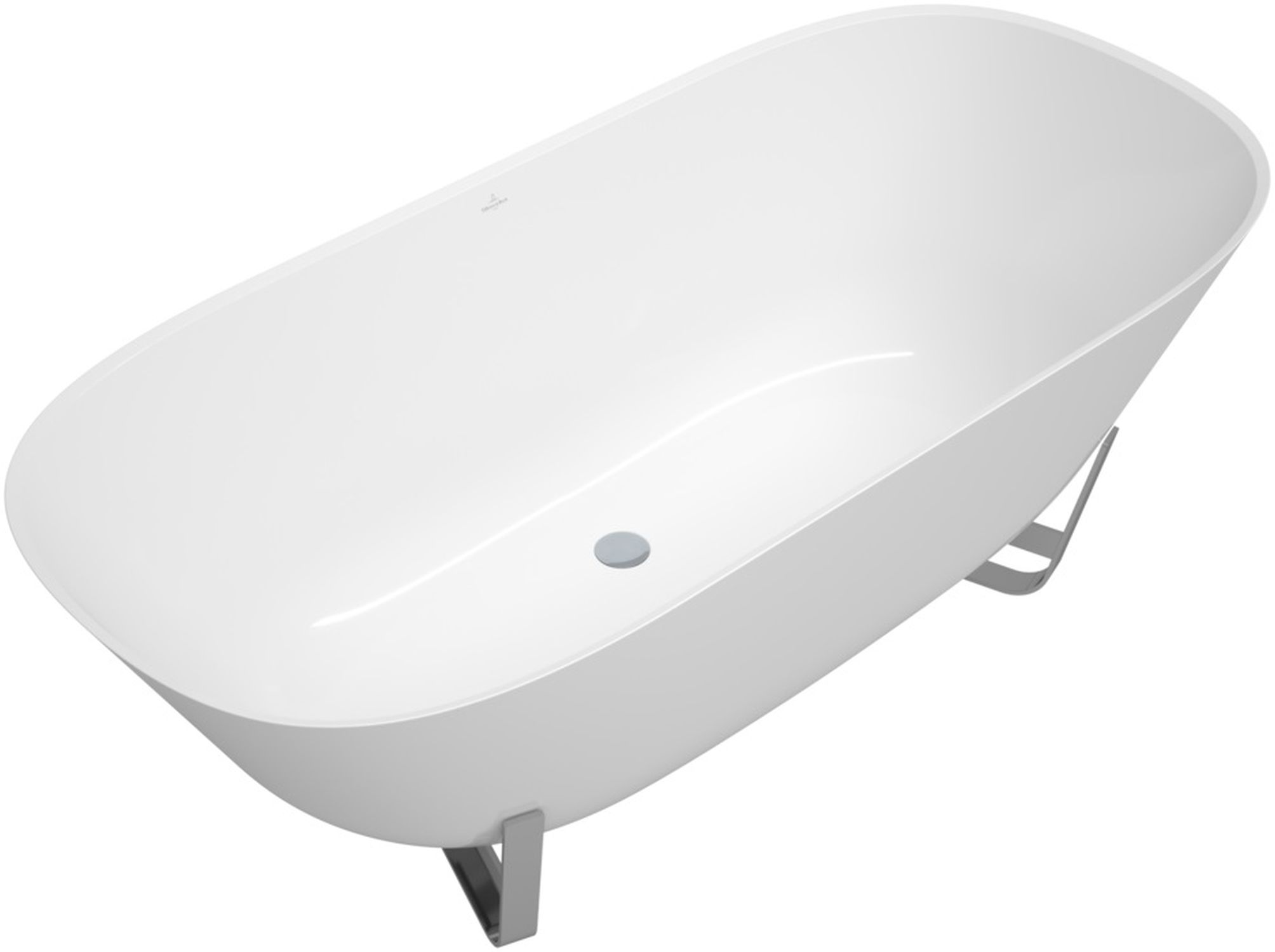 Villeroy & Boch Antheus bañera exenta 175x80 cm oval blanco UBQ175ANH7F400V-01