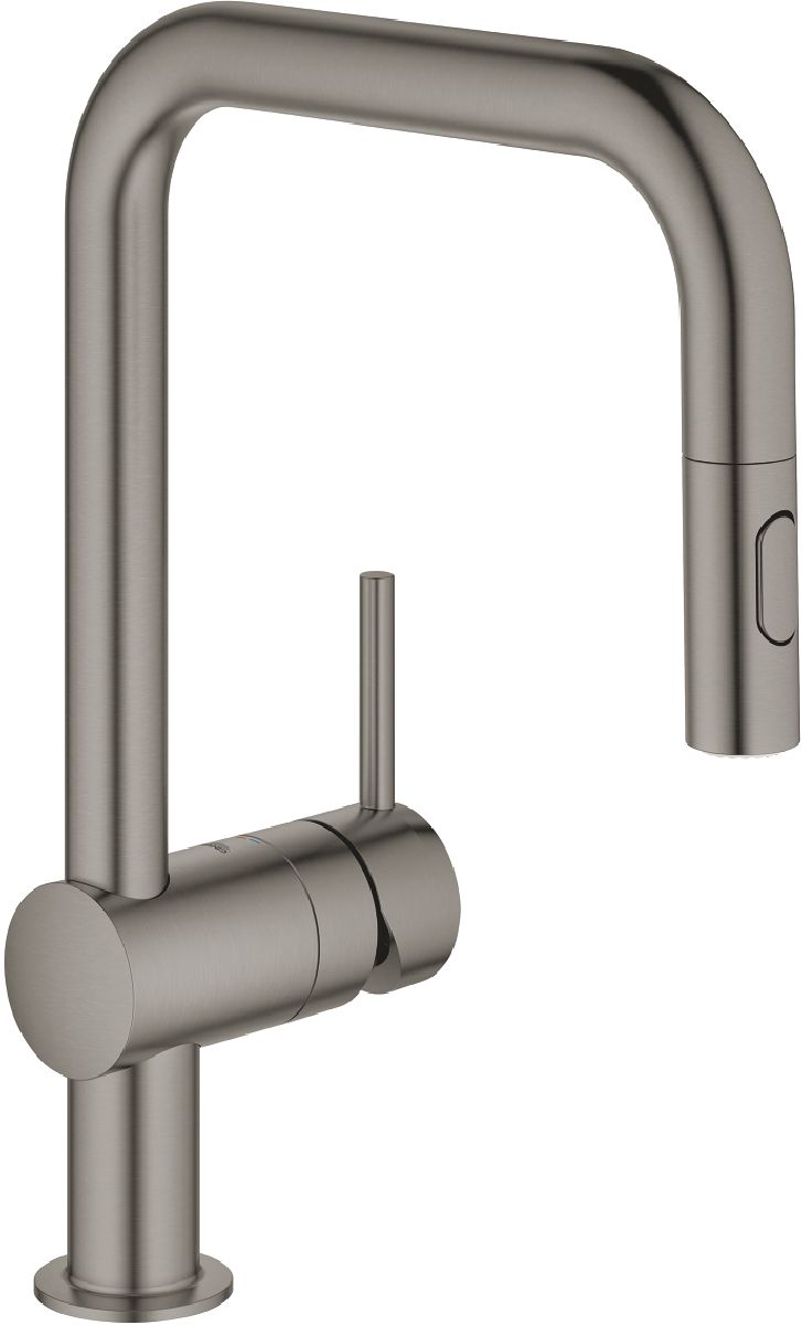 Grohe Minta grifo de cocina de pie Brushed Hard Graphite 32322AL2