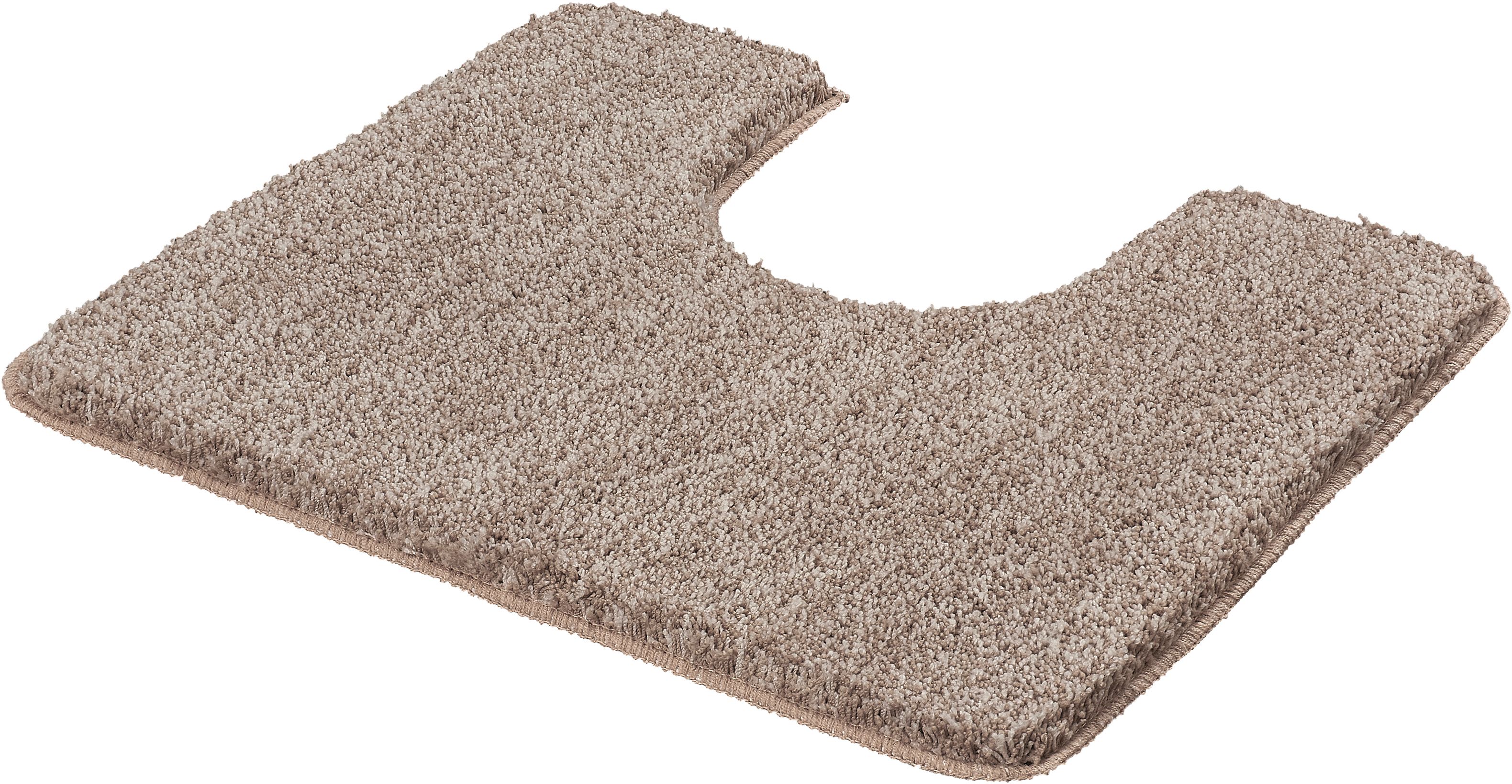 Kleine Wolke Seattle alfombrilla para baño 55x50 cm para inodoro marrón 4071271130