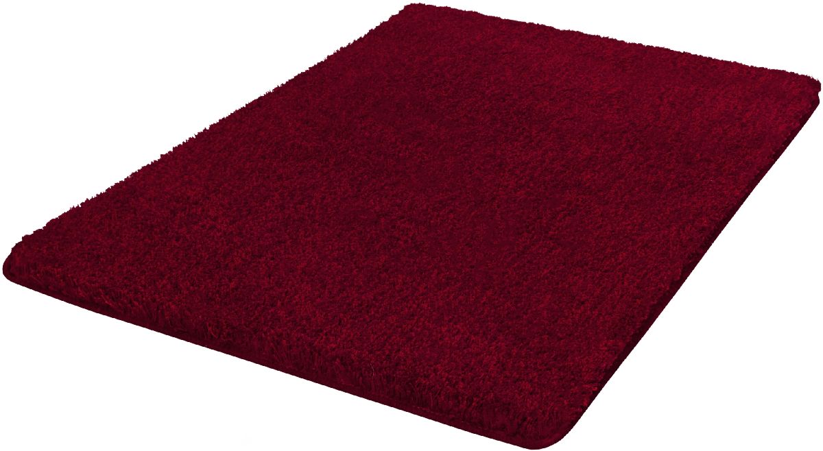 Kleine Wolke Seattle alfombrilla para baño 90x60 cm rectangular rojo 4071468519