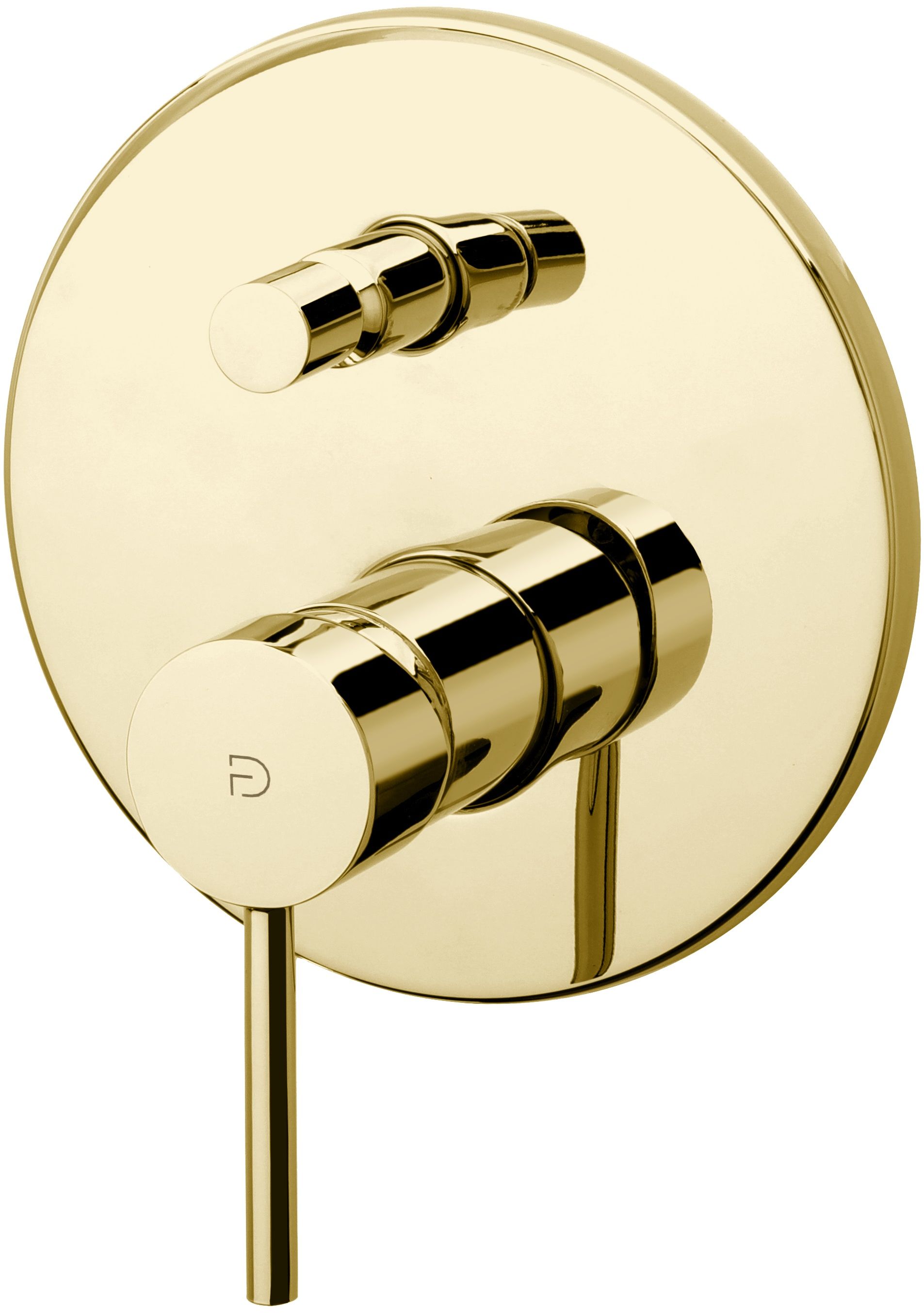 FDesign Flusso grifo de bañera y ducha empotrado oro FD1-FLS-7P-55