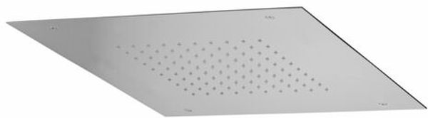 Paffoni Boston ducha con efecto lluvia 50x50 cm cuadrada cromo ZSOF301CR
