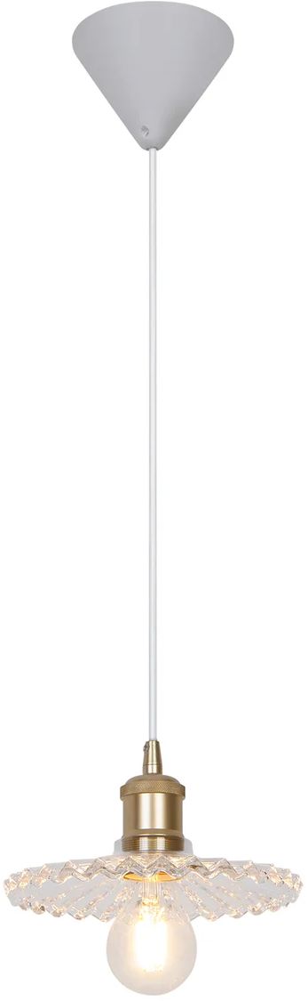 Nordlux Torina lámpara colgante 1x40 W latón-transparente 2213173000