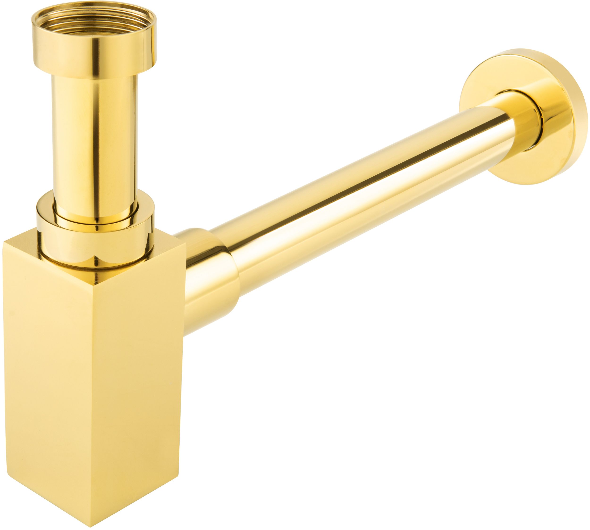FDesign Kleome sifón de lavabo botella oro FD7-202-55