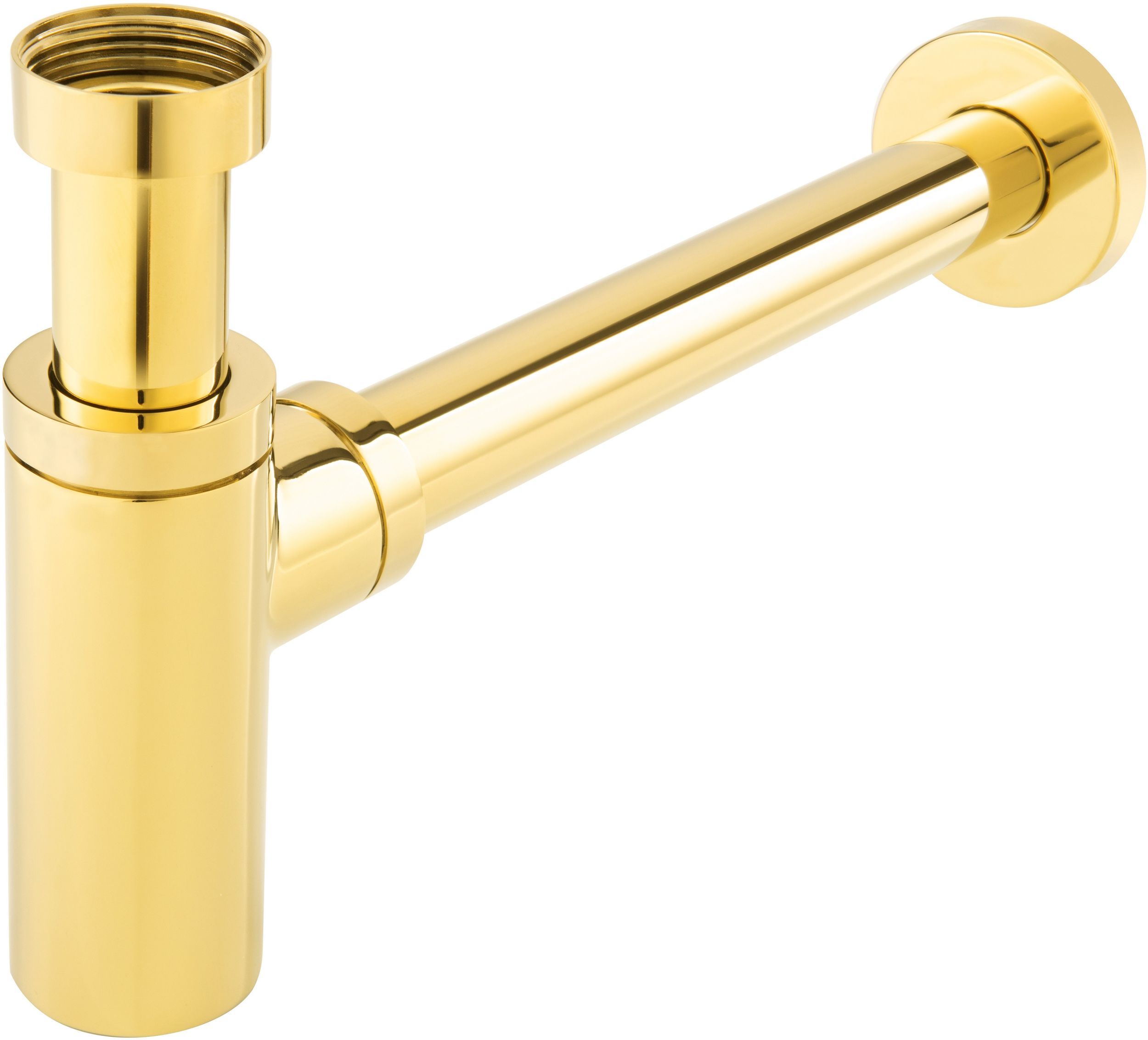 FDesign Kleome sifón de lavabo botella oro FD7-203-55