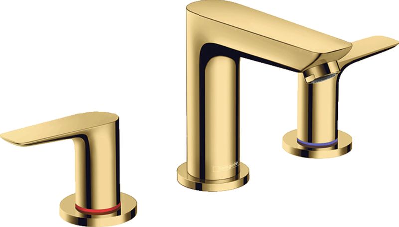 Hansgrohe Talis E grifo para lavabo de pie oro 71733990