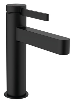 Hansgrohe Finoris grifo para lavabo de pie negro 76020670_OUT1