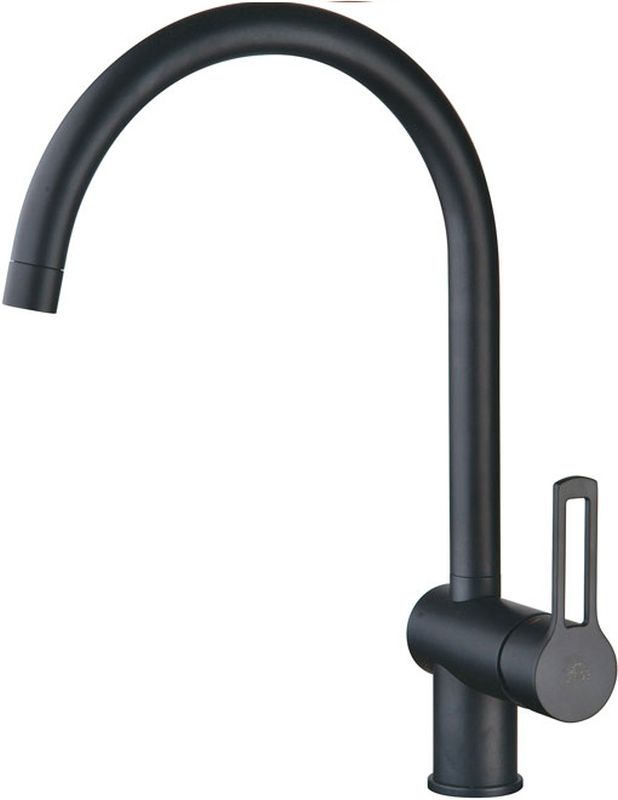 Paffoni Ringo grifo de cocina de pie negro RIN180NO