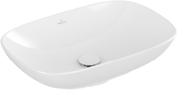 Villeroy & Boch Loop & Friends lavabo 56x38 cm rectangular sobre encimera blanco 4A4901R1