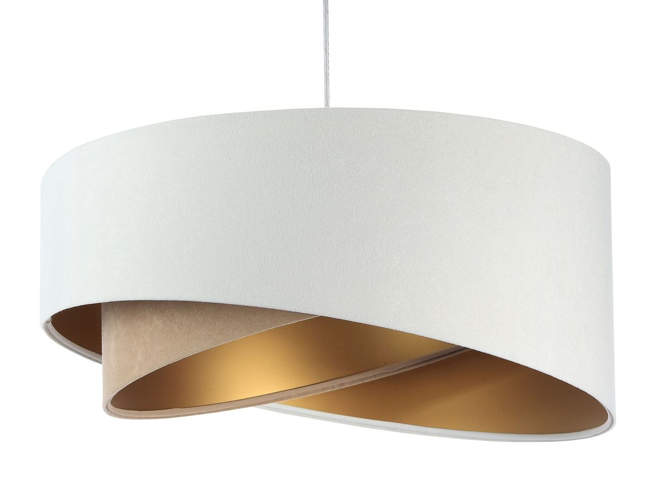 BPS Koncept Galaxy lámpara colgante 1x60 W blanco-oro-beige 060-159