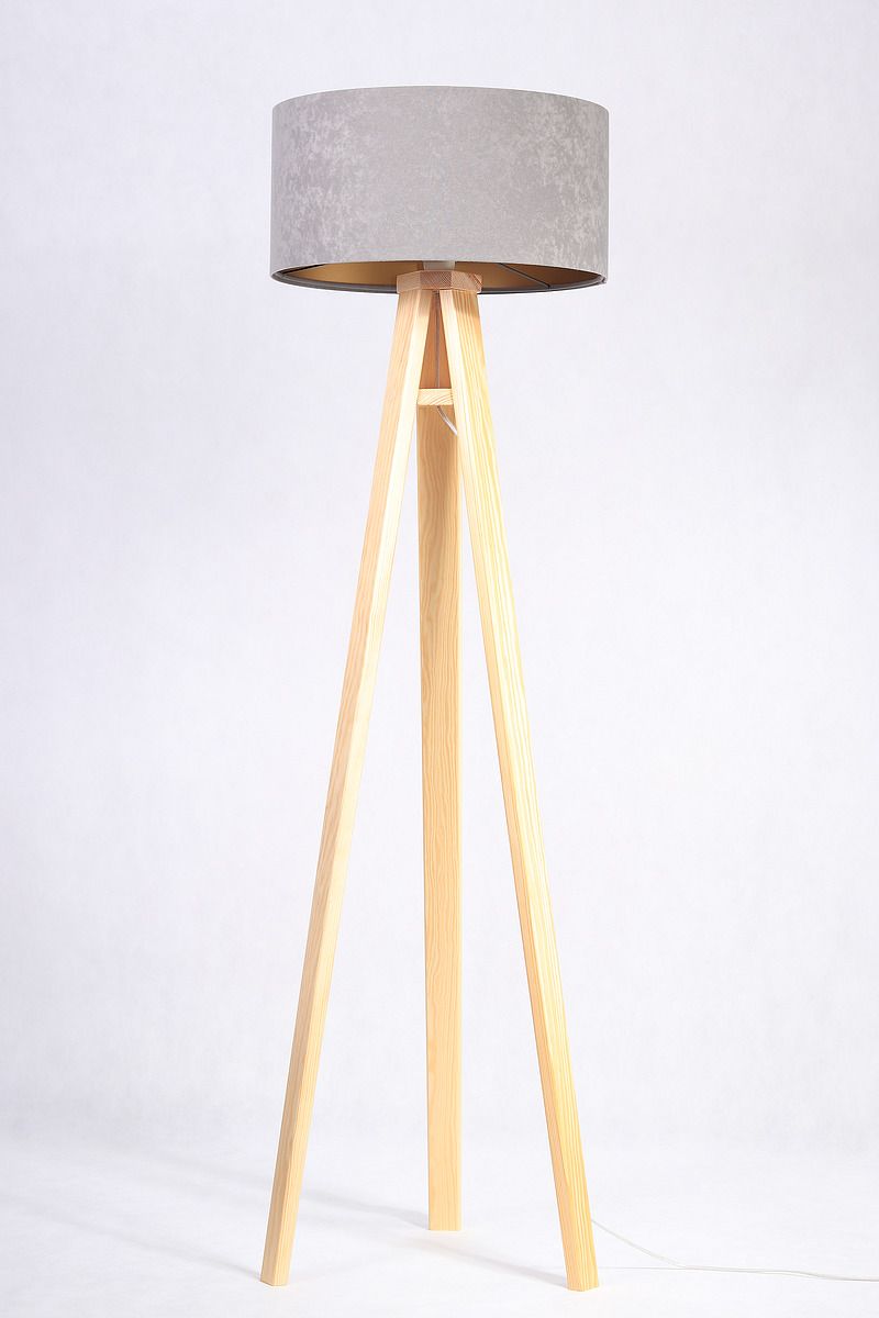 BPS Koncept Standard HomeLight lámpara de pie 1x60 W oro-gris 010P-014-40