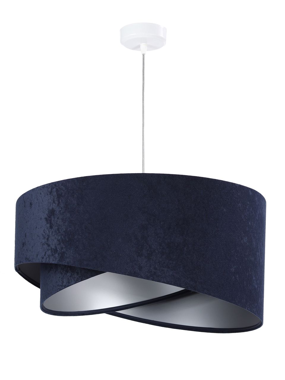 BPS Koncept Galaxy lámpara colgante 1x60 W plata-azul marino 060-043