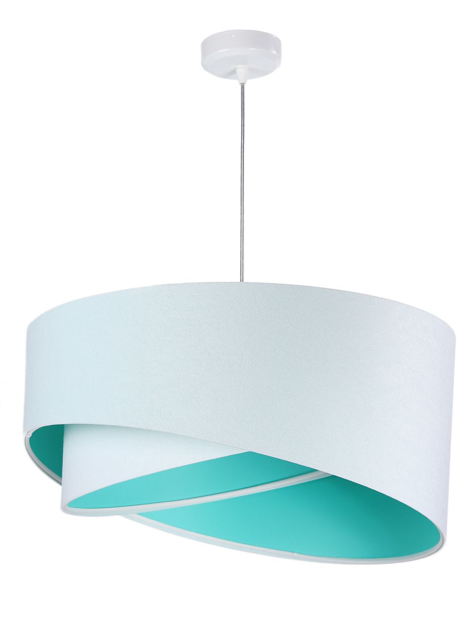 BPS Koncept Galaxy lámpara colgante 1x60 W blanco-menta 060-063